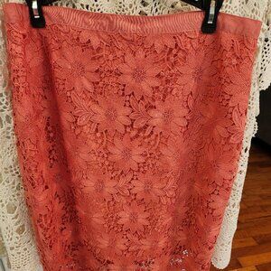 Ready for Summer!!! White House Black Market Lace Skirt!